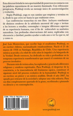 Lo Que Es Tal Como Es Satsangas Con Prabhuji Spanish
