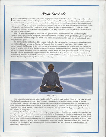 Mountaineering Himalayas, Yoga, Spirituality and Health By Father Ignatius Gomes