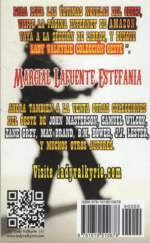 Verdugo ejecutado by Marcial Lafuente Estefania Coleccion Oeste Vol 2 Spanish