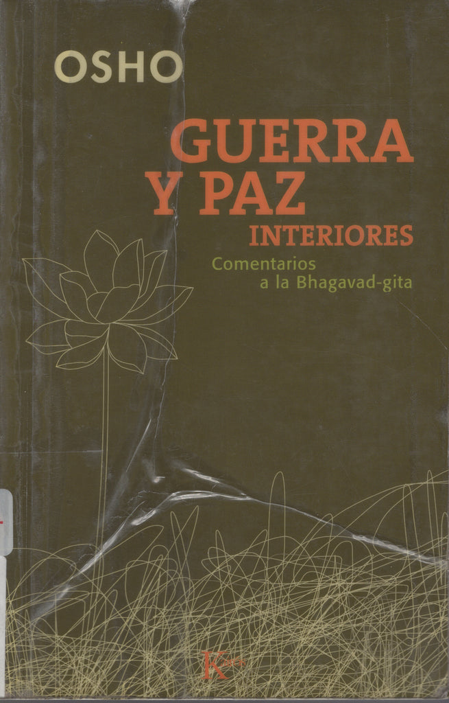 Guerra y paz interiores by Osho Bhagwan Shree Rajneesh Spanish Edition