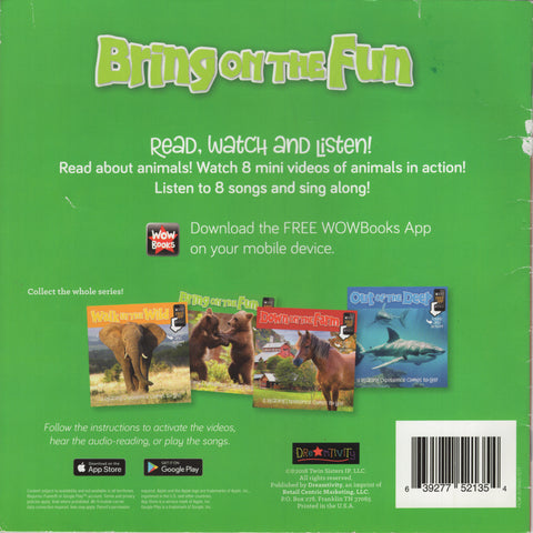 Dreamtivity Bring on The Fun Read, Watch and Listen! Paperback Children Book