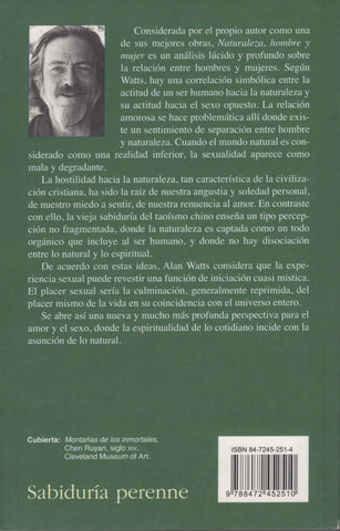Naturaleza, hombre y mujer by Alan Watts Spanish Edition