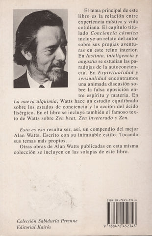 Esto es eso by Alan Watts Spanish First Edition