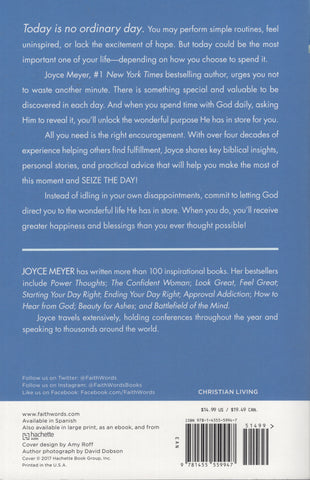 Seize the Day: Living on Purpose and Making Every Day Count by Joyce Meyer
