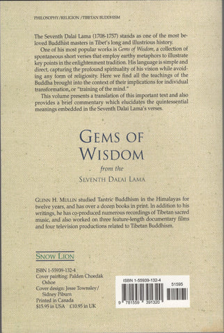 Gems of Wisdom from the Seventh Dalai Lama