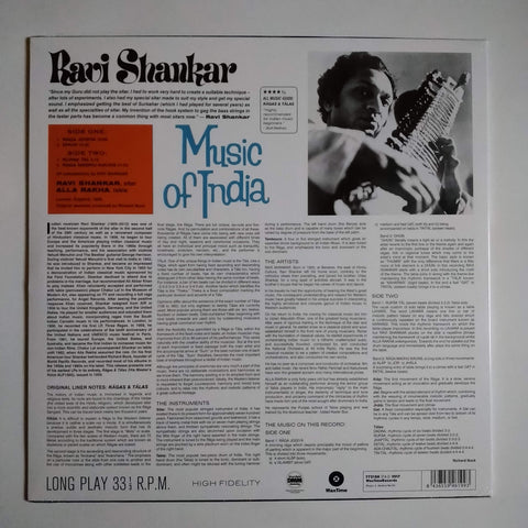 Ravi Shankar, Alla Rakha - Rāgas And Tālas 12" LP Vinyl Record 772168 SEALED