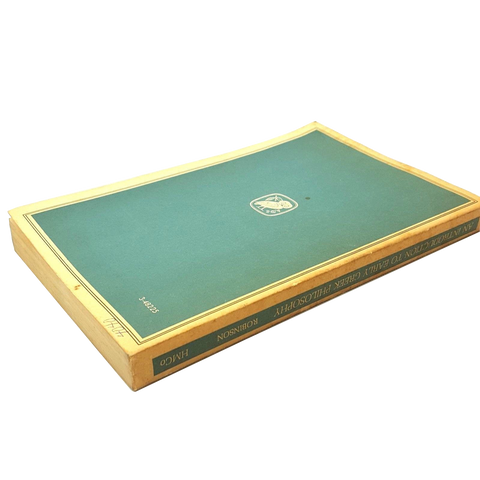 Introduction to Early Greek Philosophy by John M. Robinson Paperback 1968