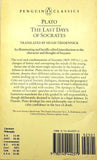 The Last Days of Socrates by Plató (1969, Paperback)