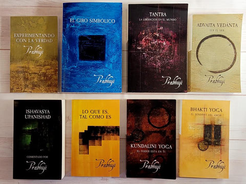 Prabhuji 8 Libros de Espiritualidad Kundalini Tantra Filosofía Yoga Advaita