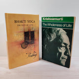 Bhakti Yoga The Path of Love by Prabhuji The Wholeness of Life J. Krishnamurti