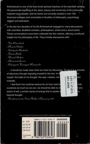 Questioning Krishnamurti By J. Krishnamurti