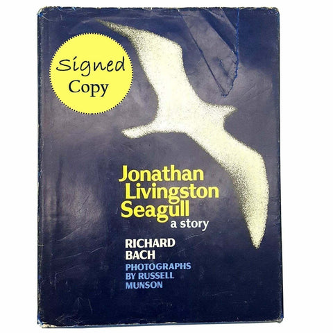 Jonathan Livingston Seagull SIGNED BY AUTHOR Richard Bach