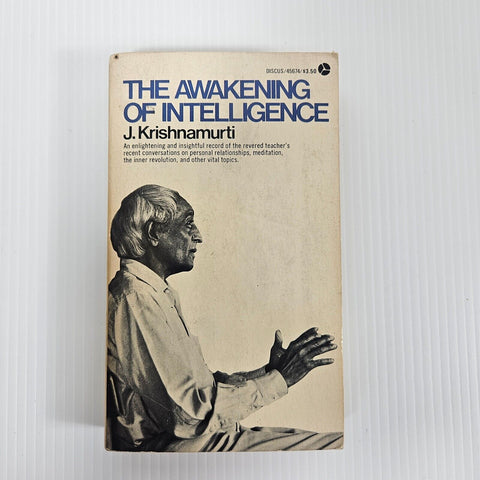 The Awakening of Intelligence by J. Krishnamurti Spirituality Book