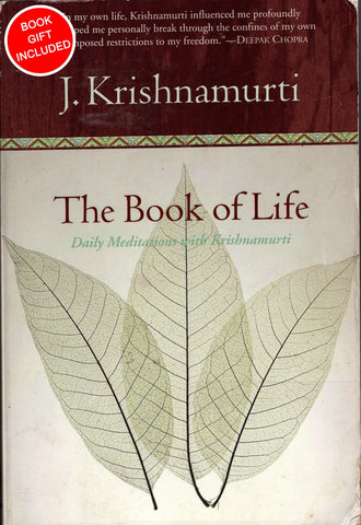 The Book of Life Daily Meditations with Krishnamurti By J. Krishnamurti