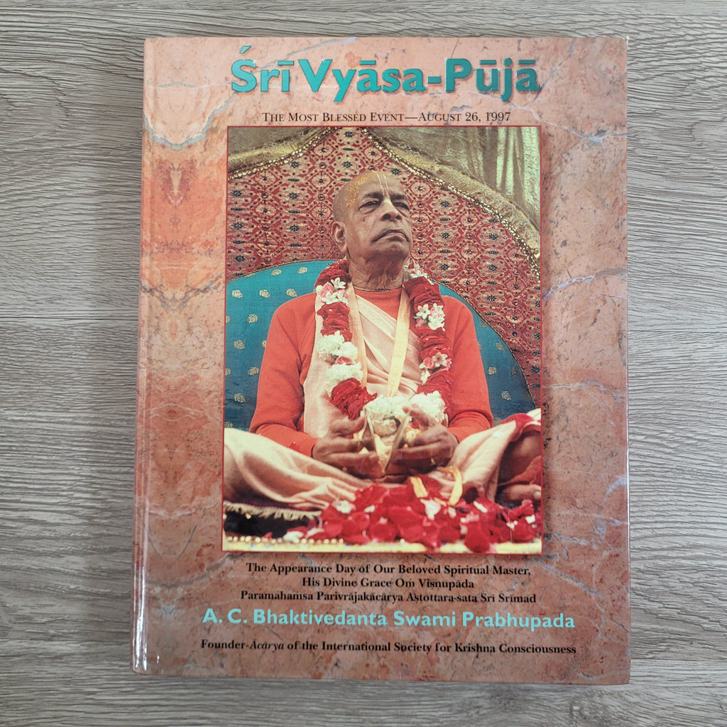 Sri Vyasa-Puja A. C. Bhaktivedanta Swami Prabhupada 1997