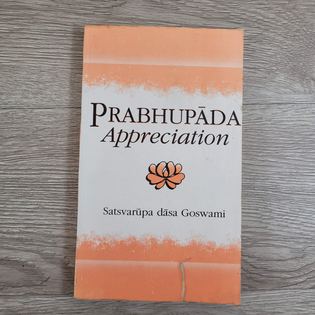Prabhupada Appreciation by Satsvarupa Dasa Goswami