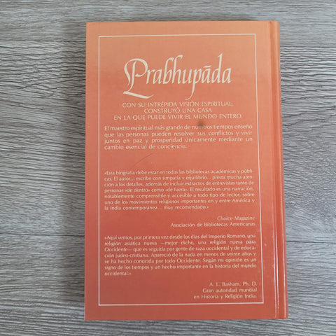 Prabhupada by Satsvarupa Dasa Goswami Spanish Hardcover