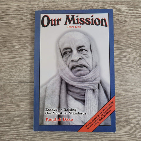 Our Mission Book Set Of 4 Books by Kundali Dasa