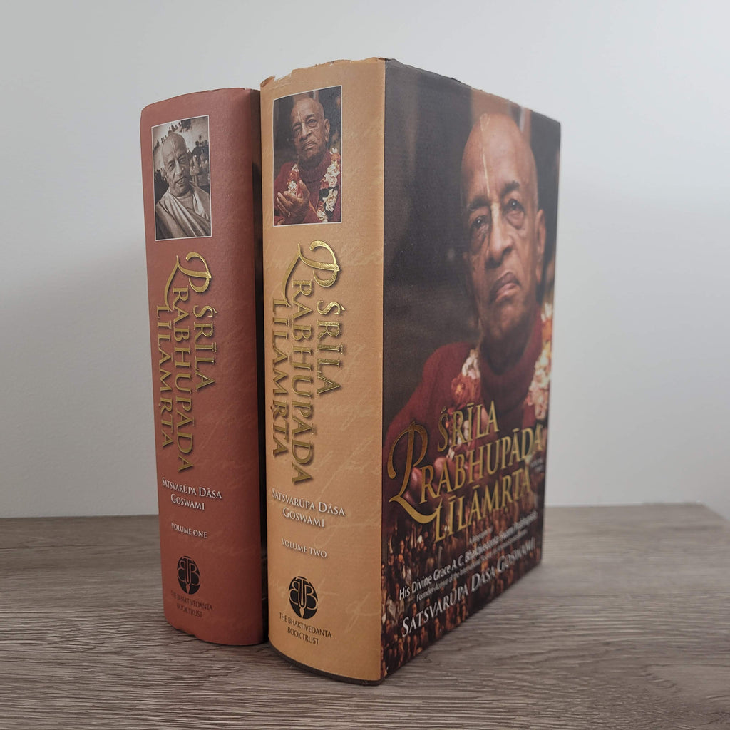 Srila Prabhupada Lilamrita 2 Volume Set by Satsvarupa Dasa Goswami