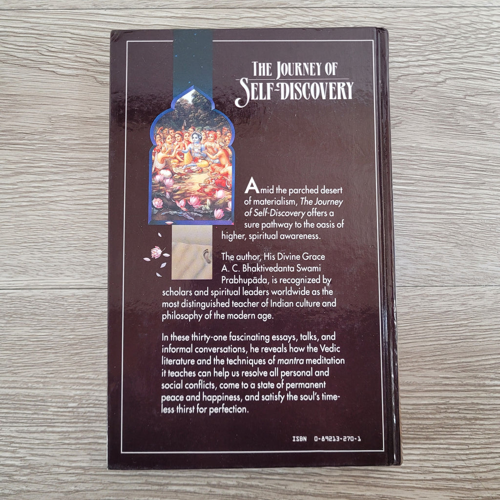 The Journey of Self-Discovery by A. C. Bhaktivedanta Swami Prabhupada ...