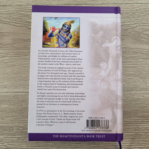 Krishna The Supreme Personality of Godhead by Bhaktivedanta Swami Prabhupada