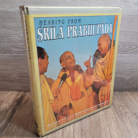 Hearing from Srila Prabhupada Vol. 10 Cassette Tapes Set Vintage RARE