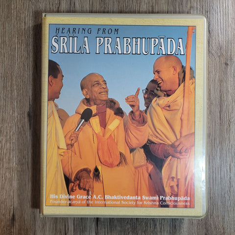 Hearing from Srila Prabhupada Vol. 14 Cassette Tapes Set Vintage RARE