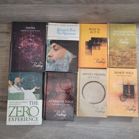 Spiritual Books Lot of 8 Prabhuji New Osho 1st Edition Blessed Are the Ignorant