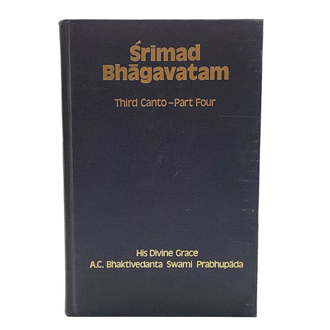 Srimad Bhagavatam Third Canto Part Four 1st printing 1974 by Swami Prabhupada