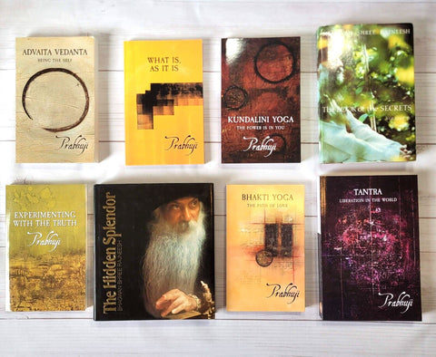 Spiritual Books Lot of 8 Osho Prabhuji Book of The Secrets IV Tantra Kundalini
