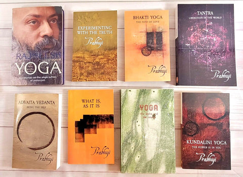 Spiritual Books Lot of 8 Osho Prabhuji Yoga The Alpha and the Omega Vol.6 Tantra