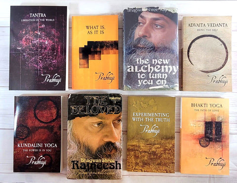 Spiritual Books Lot of 8 Osho The Beloved Prabhuji Kundalini