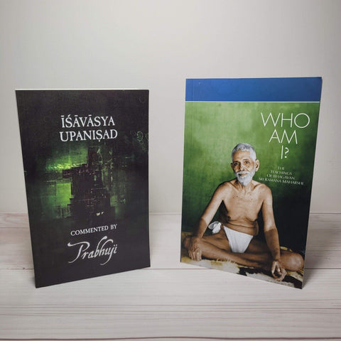 Spirituality Books Lot of 2 Prabhuji Ishavasya Upanishad Ramana Maharishi