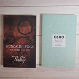 Spirituality Books Lot of 2 Prabhuji Kundalini Yoga Osho Intuition Chakras