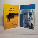 Spirituality Books Lot of 2 Prabhuji Krishnamurti Relationships Meditation Love