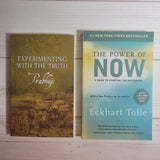 Spirituality Books Lot of 2 Prabhuji Eckhart Tolle The Power of Now Truth