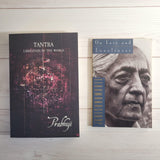 Spirituality Books Lot of 2 Prabhuji Krishnamurti Tantra Love Loneliness