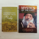 Spirituality Books Lot of 2 Prabhuji Osho Enlightenment Mystics Truth Freedom
