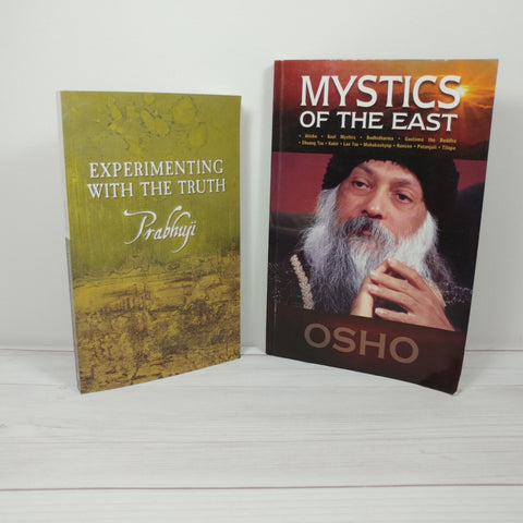 Spirituality Books Lot of 2 Prabhuji Osho Enlightenment Mystics Truth Freedom