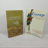 Spirituality Books Lot of 2 Prabhuji Osho Courage Freedom Enlightenment Truth