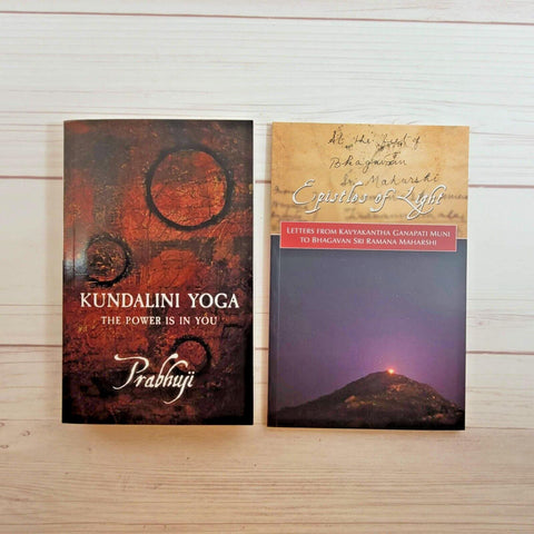 Ramana Maharshi Ganapati Muni Prabhuji Kundalini Yoga 2 NEW Spiritual Books Lot