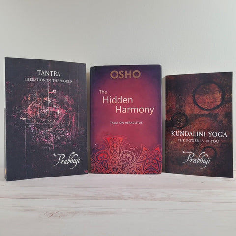 The Hidden Harmony Osho Kundalini Yoga Tantra Prabhuji Spirituality Lot of 3