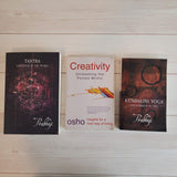 Tantra Kundalini Yoga Creativity Osho Prabhuji Spiritual Books Lot of 3