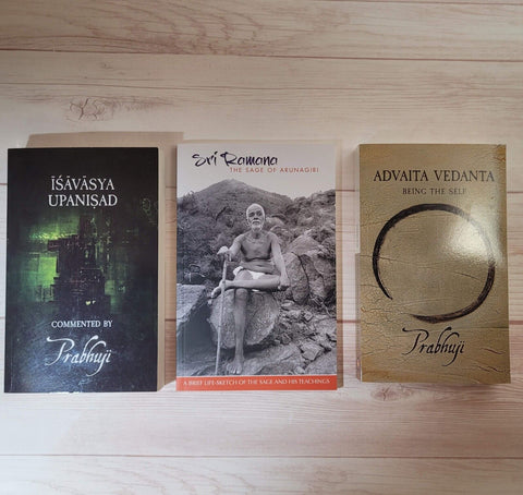 Prabhuji Ishavasya Advaita Vedanta Ramana Maharshi The Sage Lot of 3 books