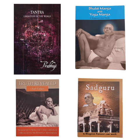 Ramana Maharshi Yoga Vedanta Prabhuji Tantra Spirituality NEW Books Lot of 4