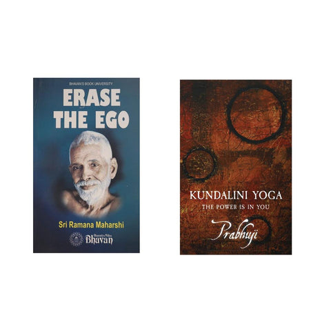 Ramana Maharshi Erase the Ego Prabhuji Kundalini Yoga 2 NEW Spiritual Books Lot