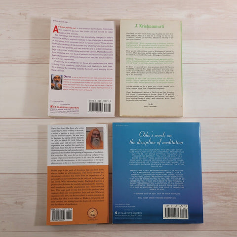 Osho Rajneesh Krishnamurti Prabhuji NEW & Used Books Spirituality Meditation
