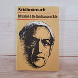 Krishnamurti Education the significance of Life Osho Creativity Prabhuji Tantra