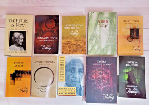 Spirituality Books Lot of 10 Osho Prabhuji Krishnamurti Meditation Yoga