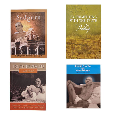 Ramana Maharshi Advaita Prabhuji Non-Dual Spiritual Books Lot of 4